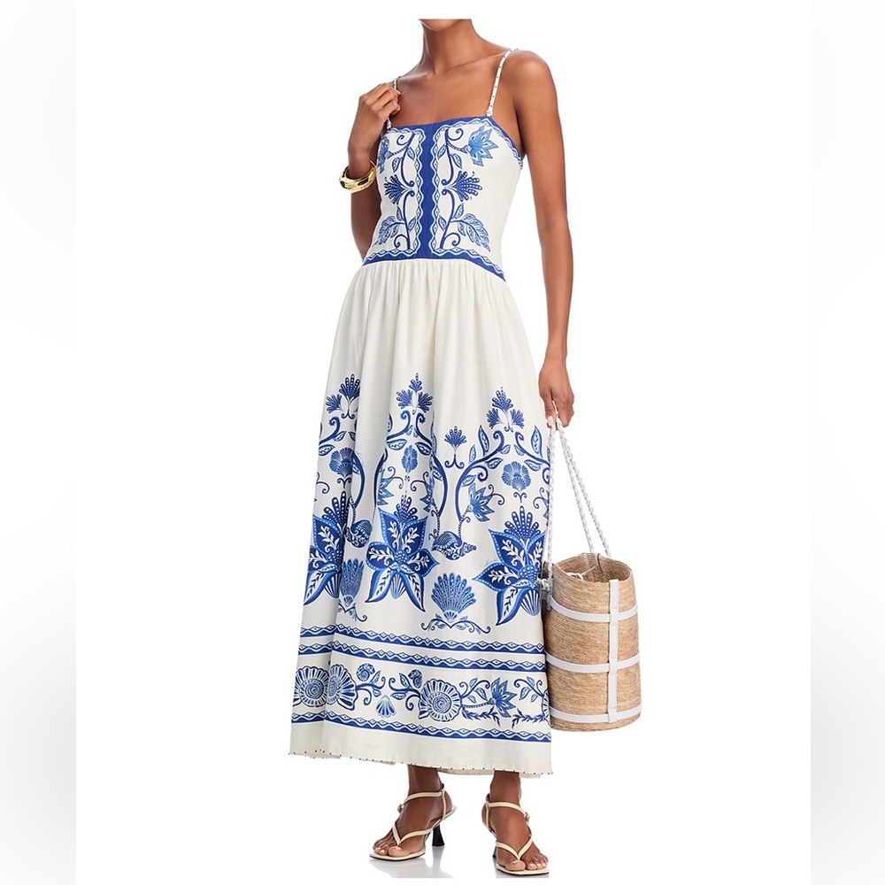 Farm Rio shell garden dress size small nwt